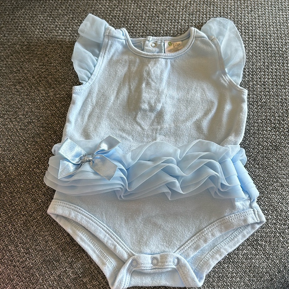 Baby Gear Light blue romper, 3-6 months